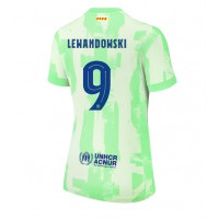 Camiseta Barcelona Robert Lewandowski #9 Tercera Equipación para mujer 2024-25 manga corta